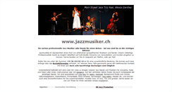 Desktop Screenshot of jazzmusiker.ch